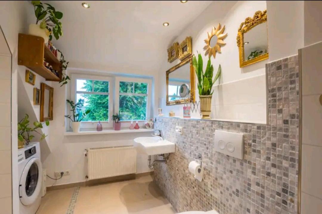Dachgeschosswohnung Scharbeutz Mit Garten Exteriör bild